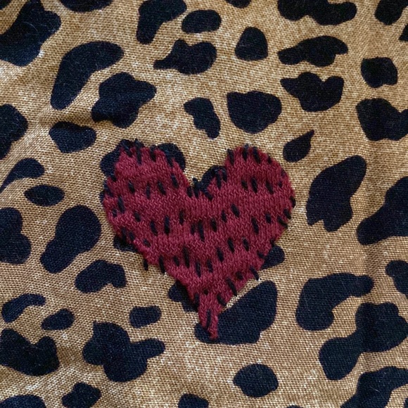 Bundle 3 for 50% off 1980s-90s Does 1950s Dress with Leopard Print Skirt - Picture 5 of 5